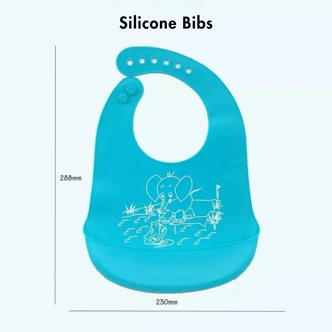 Silicone Waterproof Baby Bib