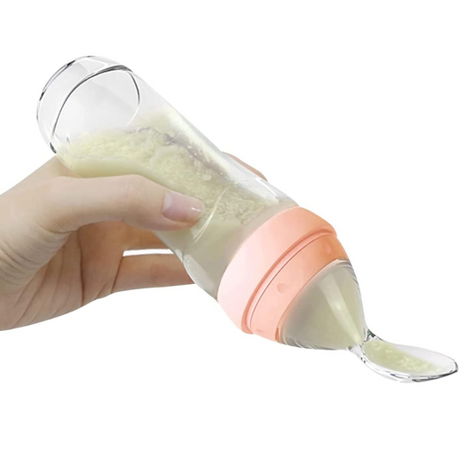 Baby Feeding Bottle With Spoon