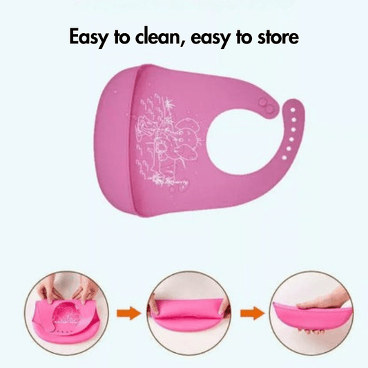 Silicone Waterproof Baby Bib